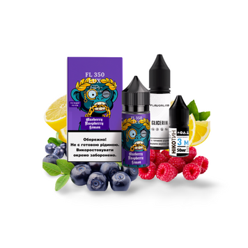 Набір для самозамісу Flavorlab FL350 LUX Blueberry Raspberry Lemon (Чорниця Малина Лимон) 163319 фото