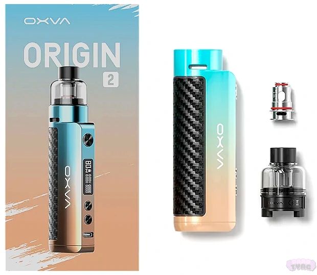 Стартовый набор Oxva Origin 2 Kit (Original) - Black 489278 фото