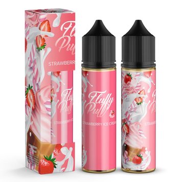 Набор для самозамеса Fluffy Puff Strawberry Ice Cream 60 Мл\0 Мг 430134 фото