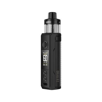 Стартовый набор VooPoo Drag S2 (Original) - Spray Black 460019 фото