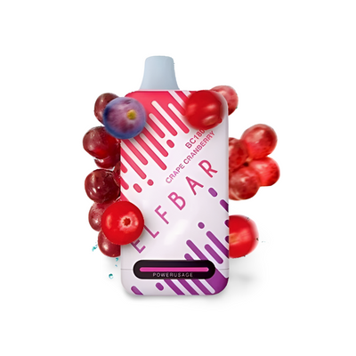 Elf Bar BC 18000 Grape Cranberry (Виноград Клюква) Одноразовая электронная сигарета 990012 фото