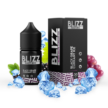 Жидкость Blizz Salt 30Мл Black Grape Currant Ice (Виноград И Смородина Со Льдом) 090825 фото