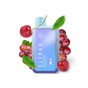 Elf Bar BC10000 Grape Cherry (Виноград Вишня) Одноразова електронна сигарета 860004 фото