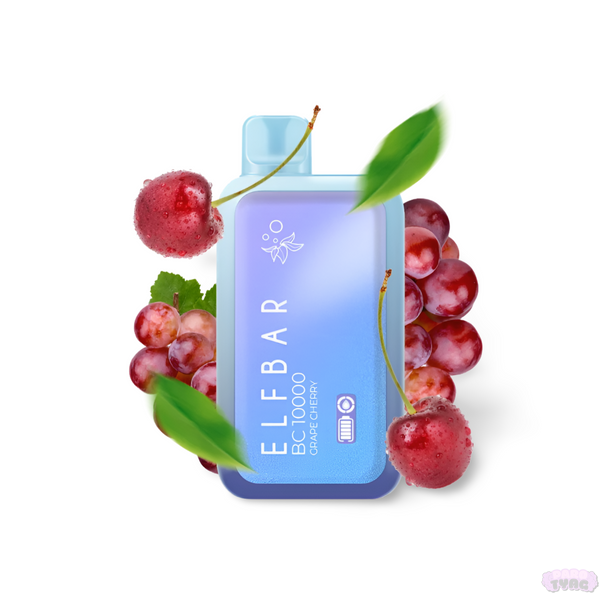 Elf Bar BC10000 Grape Cherry (Виноград Вишня) Одноразовая электронная сигарета 860004 фото