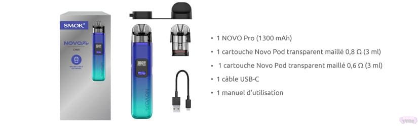 Стартовый набор Smok Novo Pro (Original) - Matte Black Leather 587654 фото