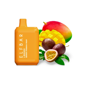 Elf Bar LB5000 Mango Passion Fruit (Манго Маракуйя) Одноразовая электронная сигарета 750005 фото