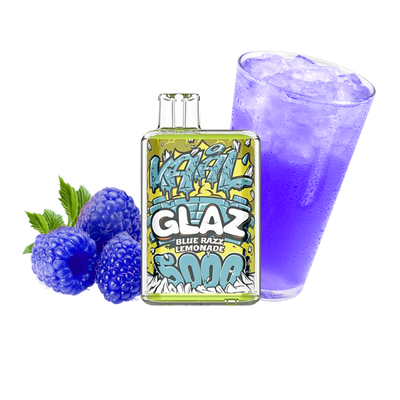 VAAL Glaz Blue Razz Lemonade (Лимонад с голубой малины) Одноразовая сигарета 131315 фото