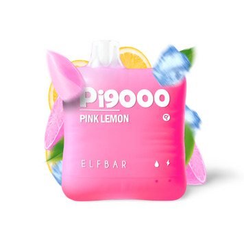 Elf Bar Pi9000 Pink Lemon (Розовый Лимон) Одноразовая электронная сигарета 960003 фото