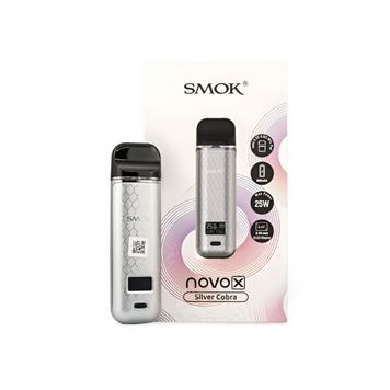 Стартовый Набор Smok Novo X (Original) - Silver Cobra 264682 фото