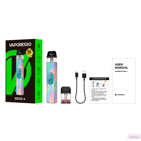 Стартовый набор Vaporesso XROS 4 Pod Kit 1000 mAh (Original) - Black 378268 фото