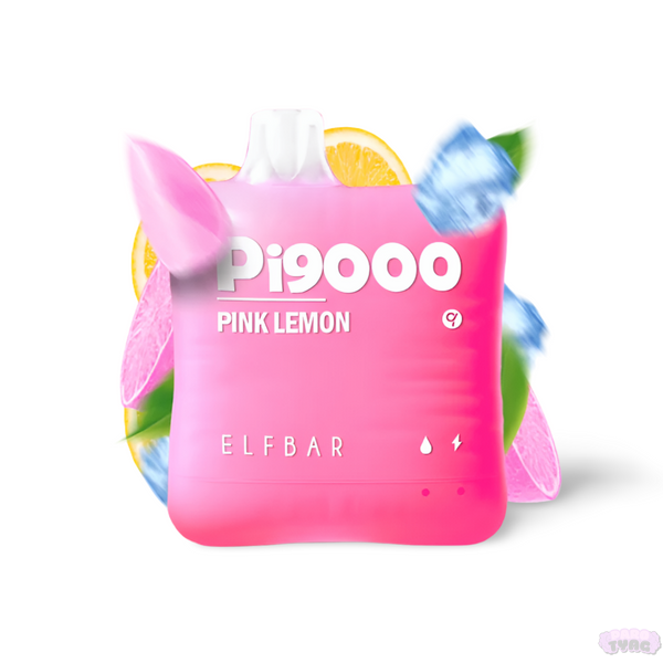 Elf Bar Pi9000 Pink Lemon (Рожевий Лимон) Одноразова електронна сигарета 960003 фото