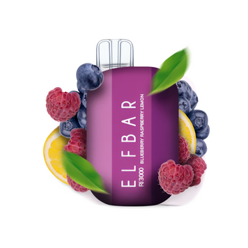 Elf Bar Ri3000 Blueberry Raspberry Lemon (Черника Малина Лимон) Одноразовая электронная сигарета 500026 фото