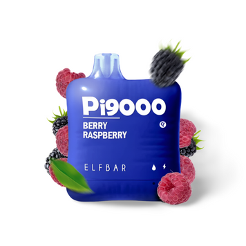 Elf Bar Pi9000 Berry Raspberry (Ягоди Малина) Одноразова електронна сигарета 960005 фото