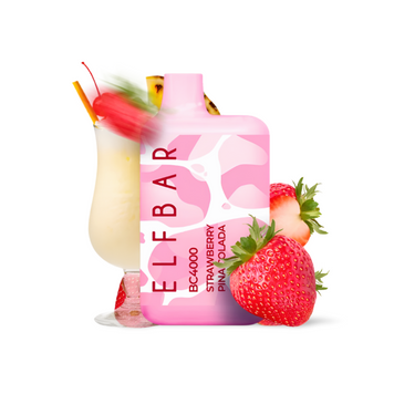 Elf Bar BC4000 Strawberry Pina Colada (Полунична Піна Колада) Одноразова електронна сигарета 710035 фото