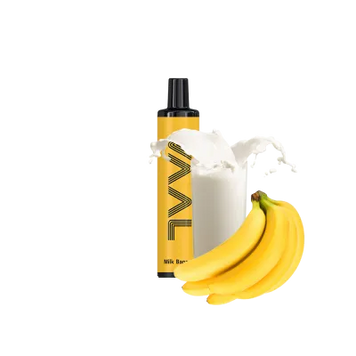 VAAL 1500 Milk Banana (Молоко Банан) Одноразова електронна сигарета 830001 фото