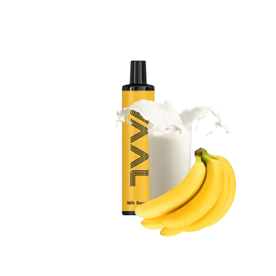 VAAL 1500 Milk Banana (Молоко Банан) Одноразовая электронная сигарета  830001 фото