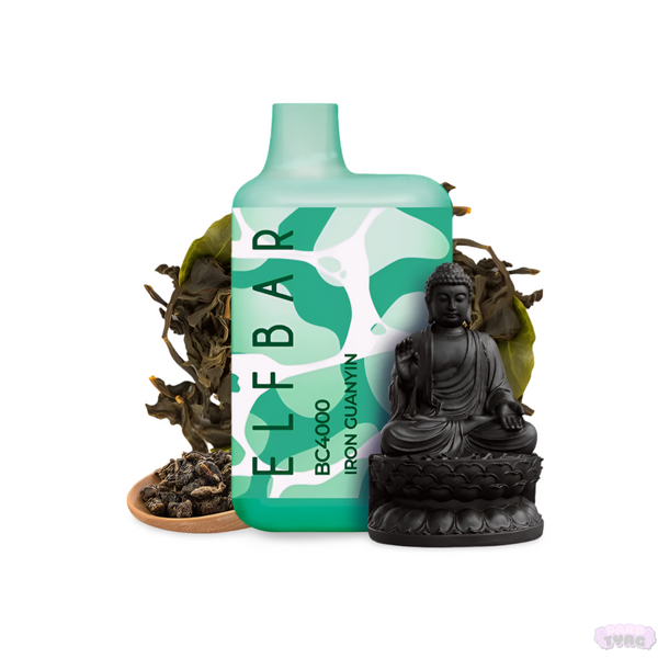 Elf Bar BC4000 Iron Guanyin (Зелений Чай Гуаньїн) Одноразова електронна сигарета 710036 фото