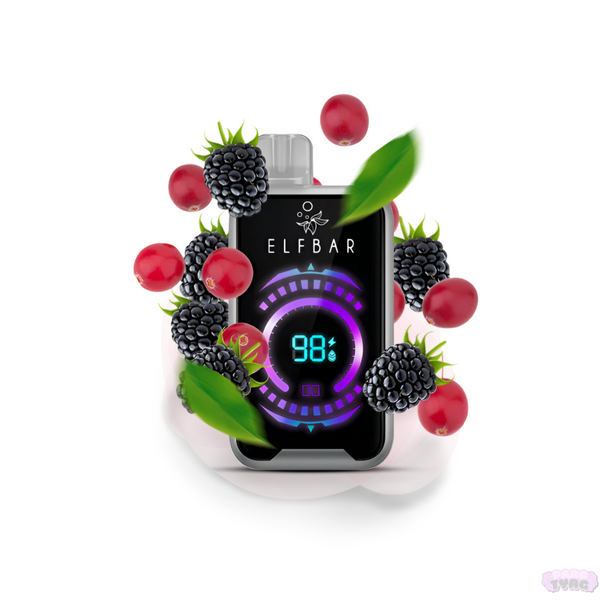 Одноразова Pod-система Elf Bar FS18000 Blackberry Cranberry