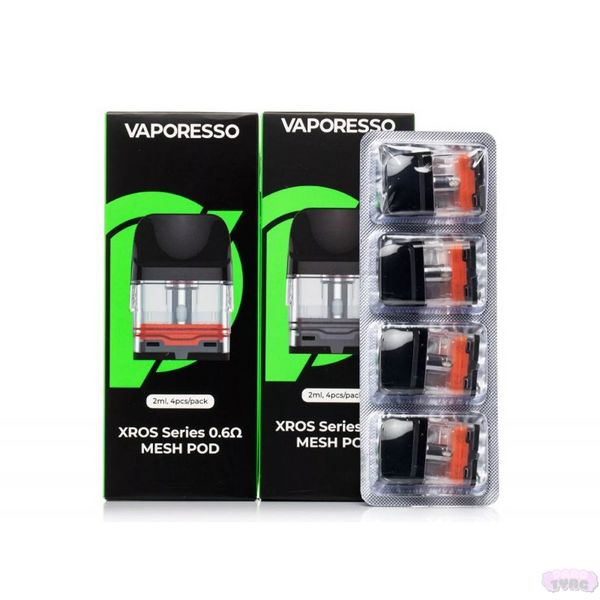 Сменный Картридж (Верхняя Заправка) Vaporesso Xros Series Pod Cartridge 0.6 Ом 910228 фото