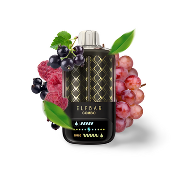 Elf Bar Combo 25000 Blackcurrant Raspberry Grapes (Чорна Смородина Малина Виноград)