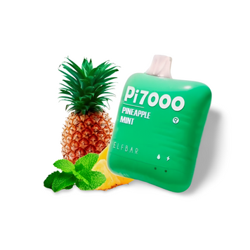 Elf Bar Pi7000 Pineapple Mint (Ананас Мята) Одноразовая электронная сигарета 850002 фото