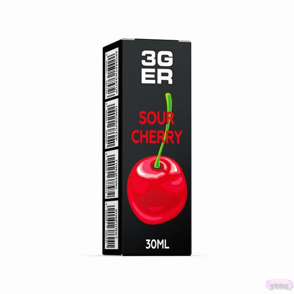 Жидкость 3GER Sour Cherry (со вкусом кислой вишни) 656796 фото