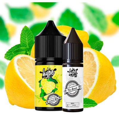 Набір для самозамісу Hype Lemon Mint, 30 Мл 430029 фото