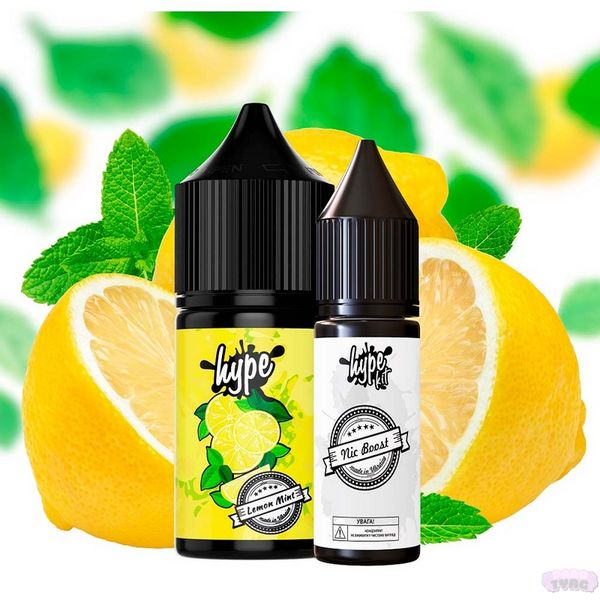 Набор для самозамеса Hype Lemon Mint, 30 Мл 430029 фото
