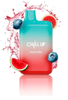 Chill Up 4000 Sunny Mix (Чорниця Кавун) Одноразова електронна сигарета 764005 фото