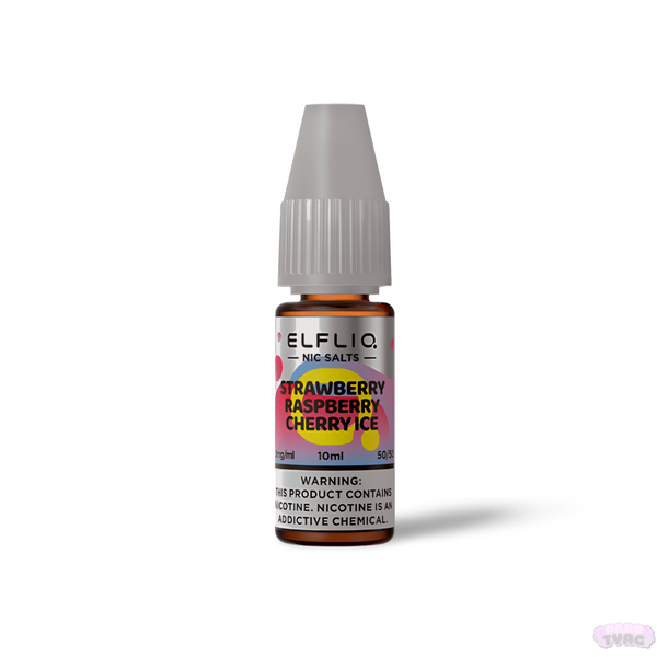 Жидкость Elfliq Strawberry Raspberry Cherry Ice 10Ml/50Gm (Original) 589486 фото