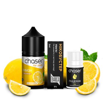 Набір для самозамісу Chaser For Pods Lemon, 30 Мл