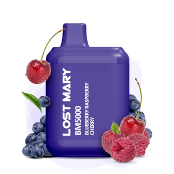 Lost Mary 5000 Blueberry Cherry Raspberry (Чорниця Вишня Малина) Одноразова електронна сигарета 981004 фото