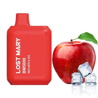 Lost Mary 5000 Apple Ice (Яблуко Лід) Одноразова електронна сигарета  981005 фото