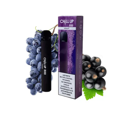 Chill UP 1500 Violet (Виноград і чорна смородина) Одноразова електронна сигарета 761002 фото