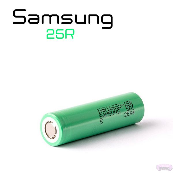 Акумулятор Samsung 18650 2500Mah Inr 25R (20A) (Original) 500003 фото