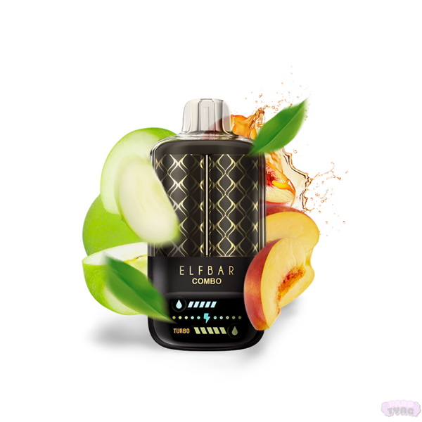 ELF BAR Combo 25000 Apple Juicy Peach (Яблоко и Сочный персик)