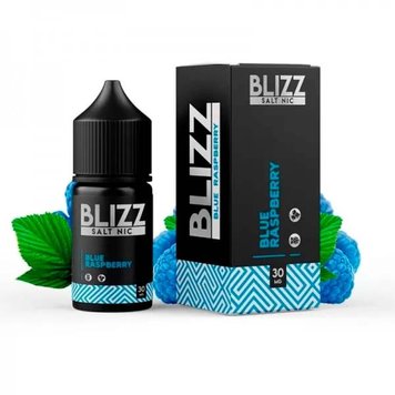 Жидкость Blizz Salt 30Мл Blue Raspberry (Голубая Малина) 090806 фото