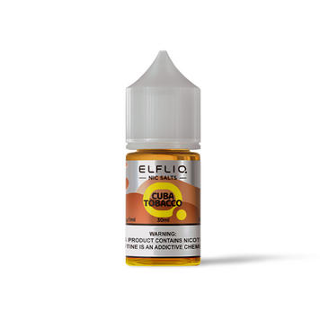 Рідина Elfliq Cuba Tobacco 30Ml/50Gm (Original) 662261 фото