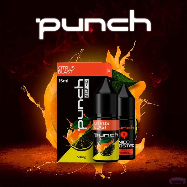 Набор для самозамеса Punch Citrus Blast, 15 Мл\50 Мг 430069 фото