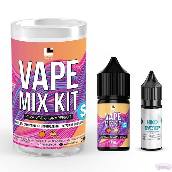 Набір для самозамісу Vape Mix Kit Orange Grapefruit, 30 Мл 430004 фото