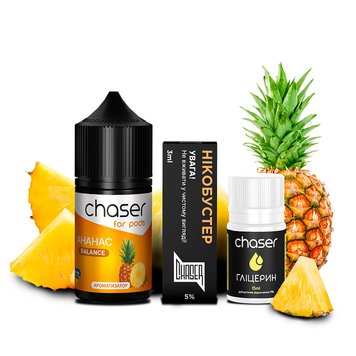 Набір для самозамісу Chaser For Pods Pineapple, 30 Мл