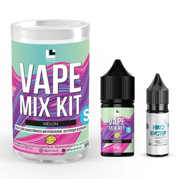 Набір для самозамісу Vape Mix Kit Melon, 30 Мл 430005 фото