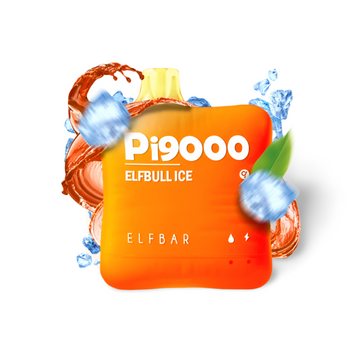 Elf Bar Pi9000 Elfbull Ice (Энергетик Лед) Одноразовая электронная сигарета 960014 фото