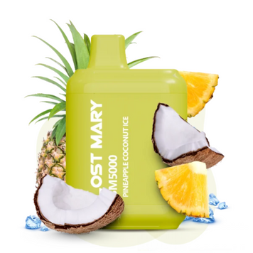 Lost Mary 5000 Pineapple Coconut Ice (Ананас Кокос Лед) Одноразовая электронная сигарета 981010 фото