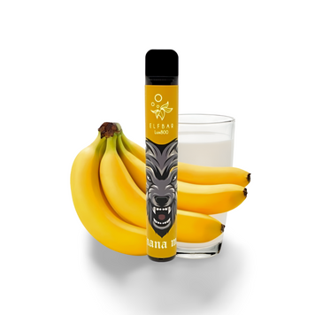 Elf bar 800 Banana Milk (Бананове молоко) Одноразова електронна сигарета 600001 фото