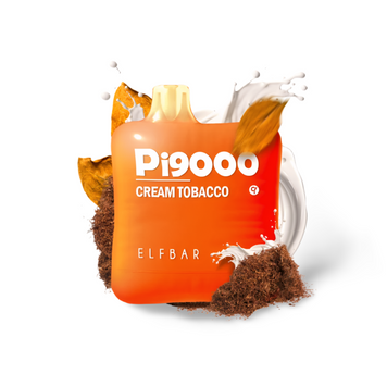 Elf Bar Pi9000 Cream Tobacco (Крем Тютюн) Одноразова електронна сигарета 960015 фото