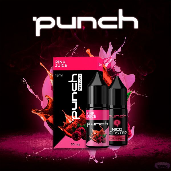 Набор для самозамеса Punch Pink Juice, 15 Мл\50 Мг 430083 фото