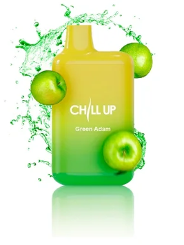 Chill Up 4000 Green Adam (Зеленое яблоко) Одноразовая электронная сигарета 764006 фото