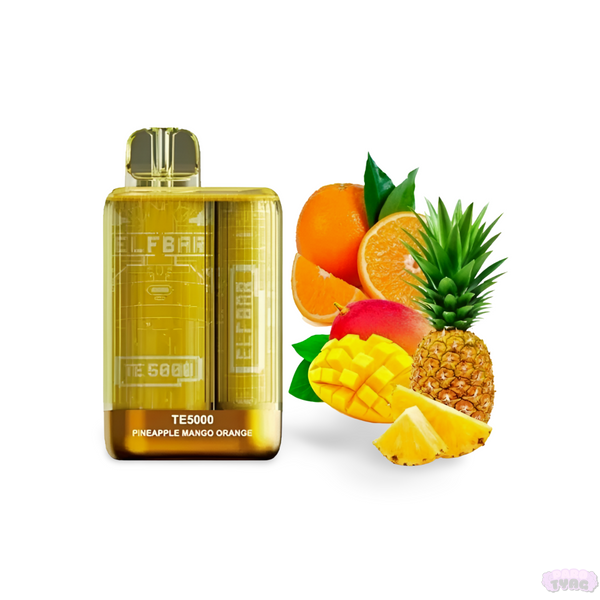 Elf Bar TE5000 Pineapple Mango Orange (Ананас Манго Апельсин) Одноразова електронна сигарета 730009 фото