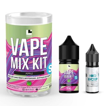 Набір для самозамісу Vape Mix Kit Apple, 30 Мл 430008 фото